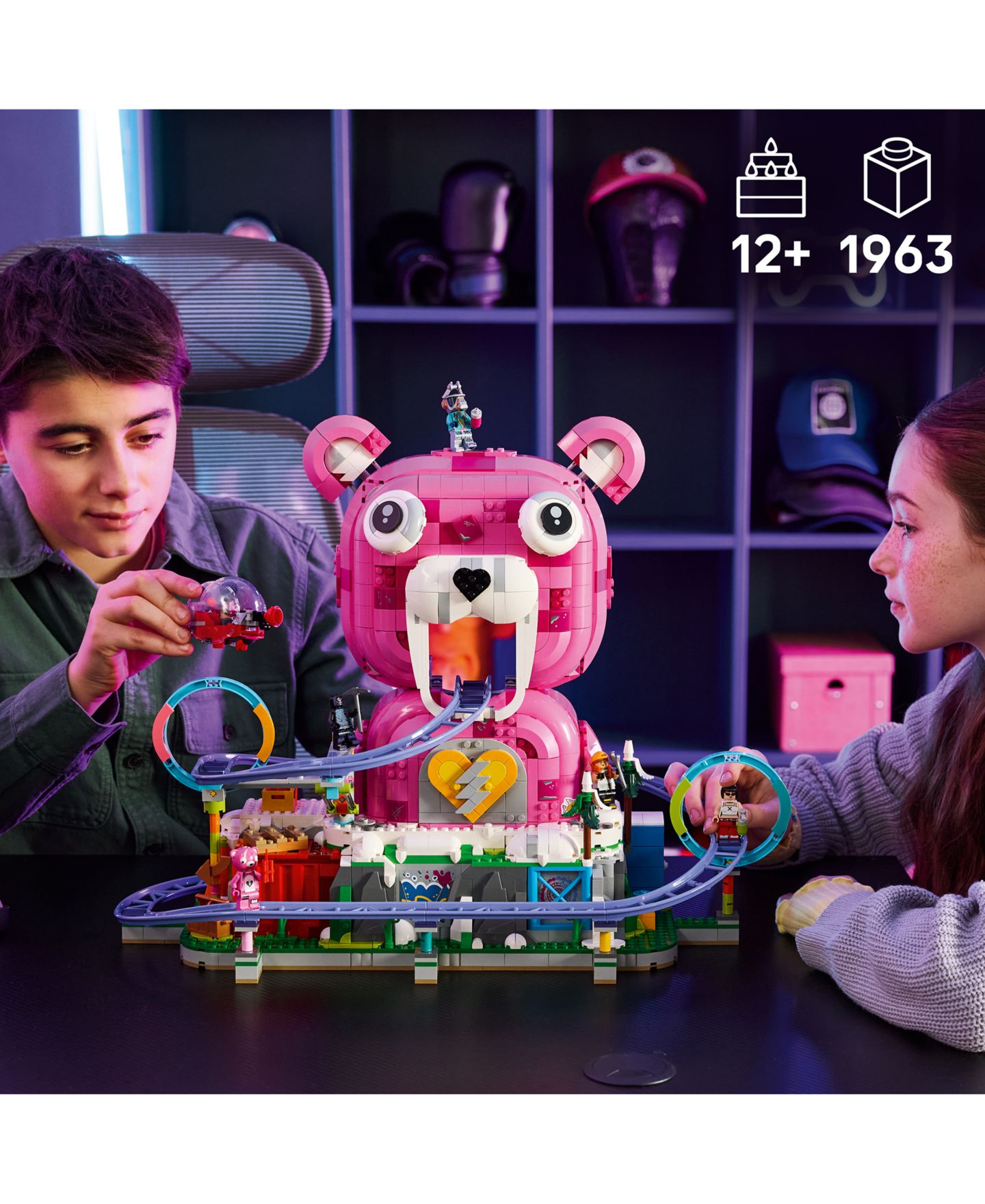 Детские конструкторы LEGO® Fortnite Rave Cave Building Toy 77082, 1963 Pieces — фото 3