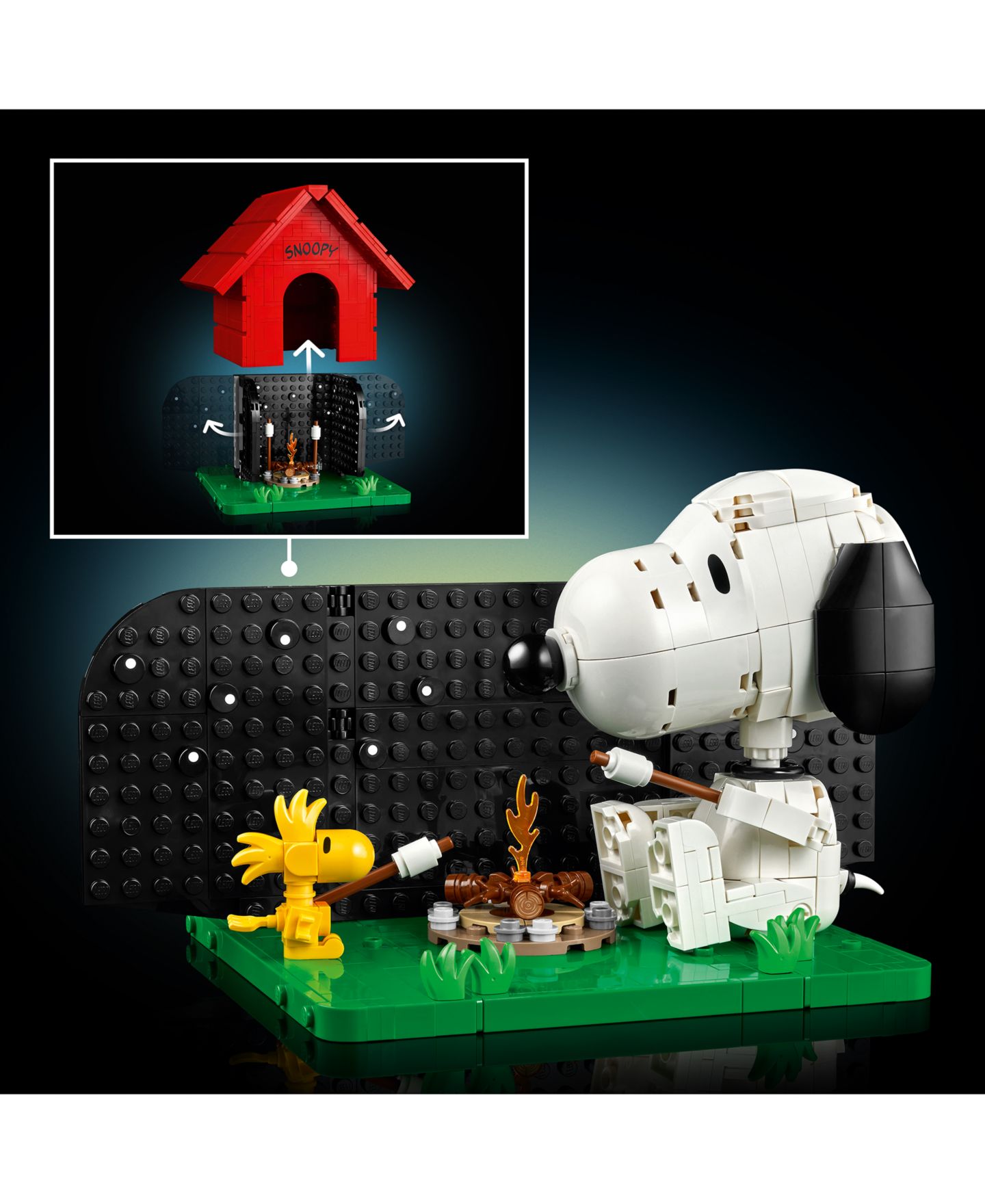Детский конструктор LEGO® Ideas Peanuts: Snoopy's Doghouse Building Set - 21368, 964 Pieces — фото 5