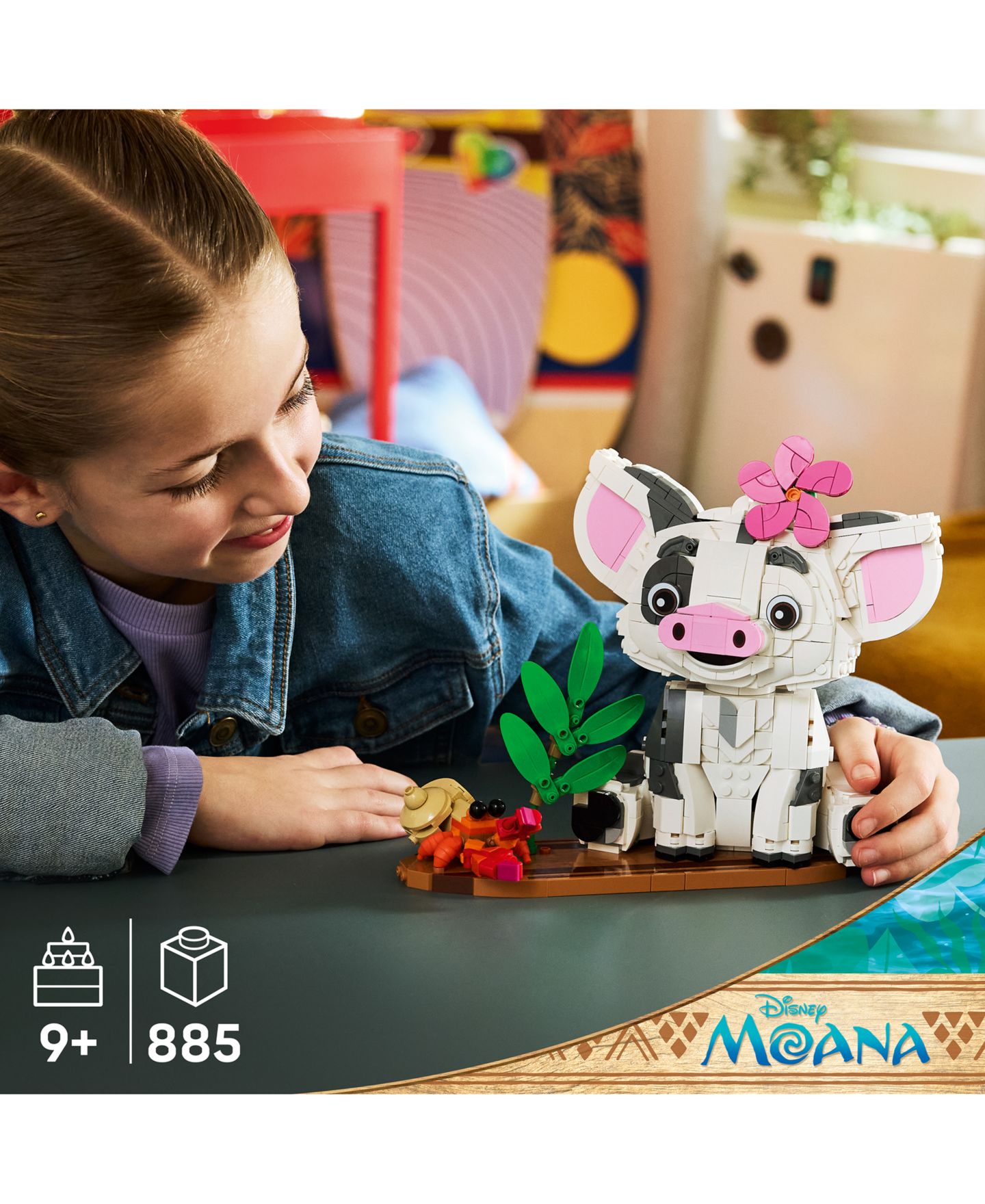 Детские конструкторы LEGO® Disney Moana Pua Building Toy 43292, 885 Pieces — фото 4