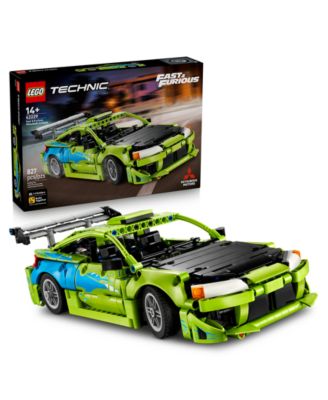 Fast and Furious Mitsubishi Eclipse Car 42229 827-Piece Building Set, Ages 14+