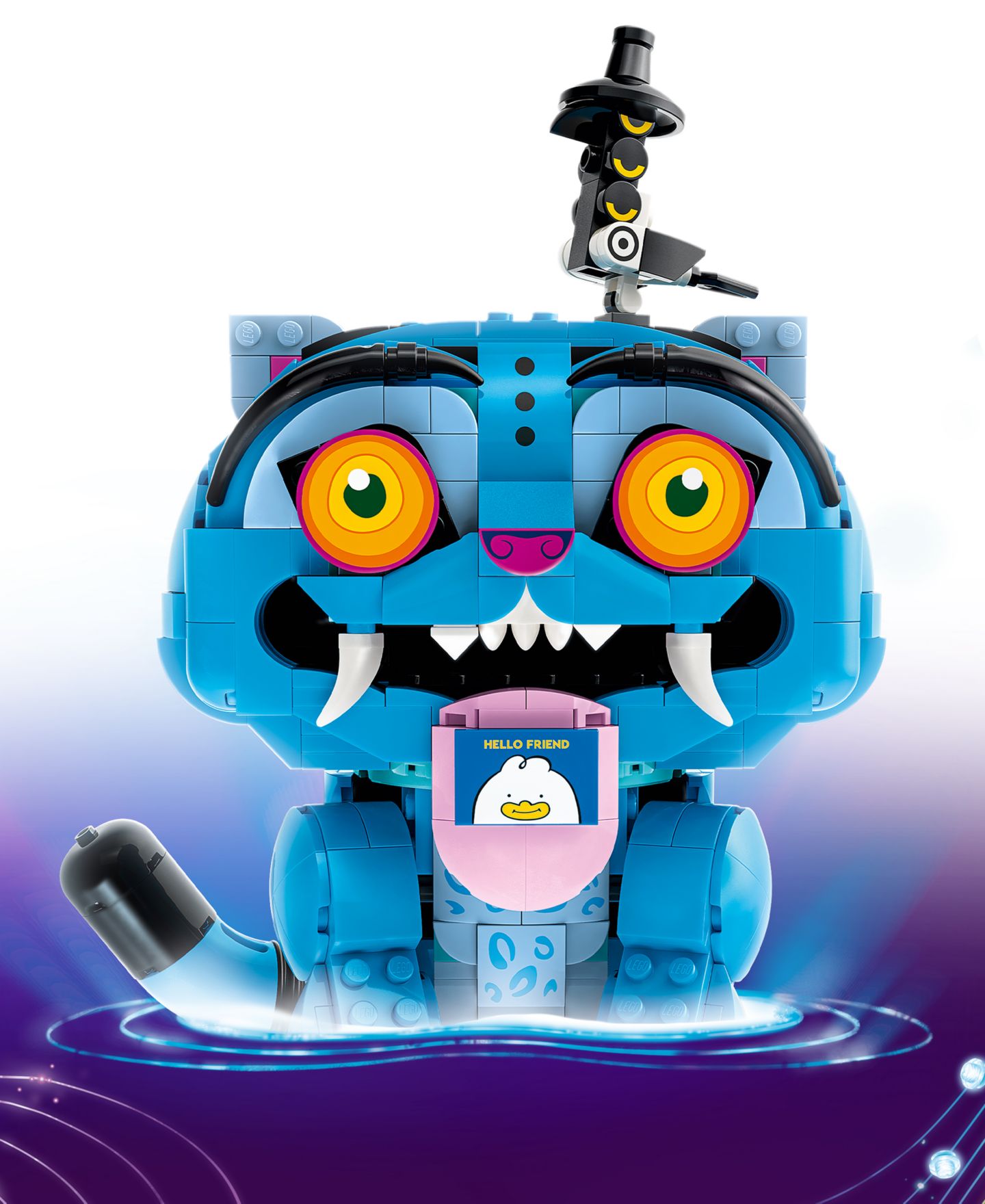 Детские конструкторы LEGO® KPop Demon Hunters Derpy Tiger and Sussie Bird 72537, 825 Pieces — фото 2