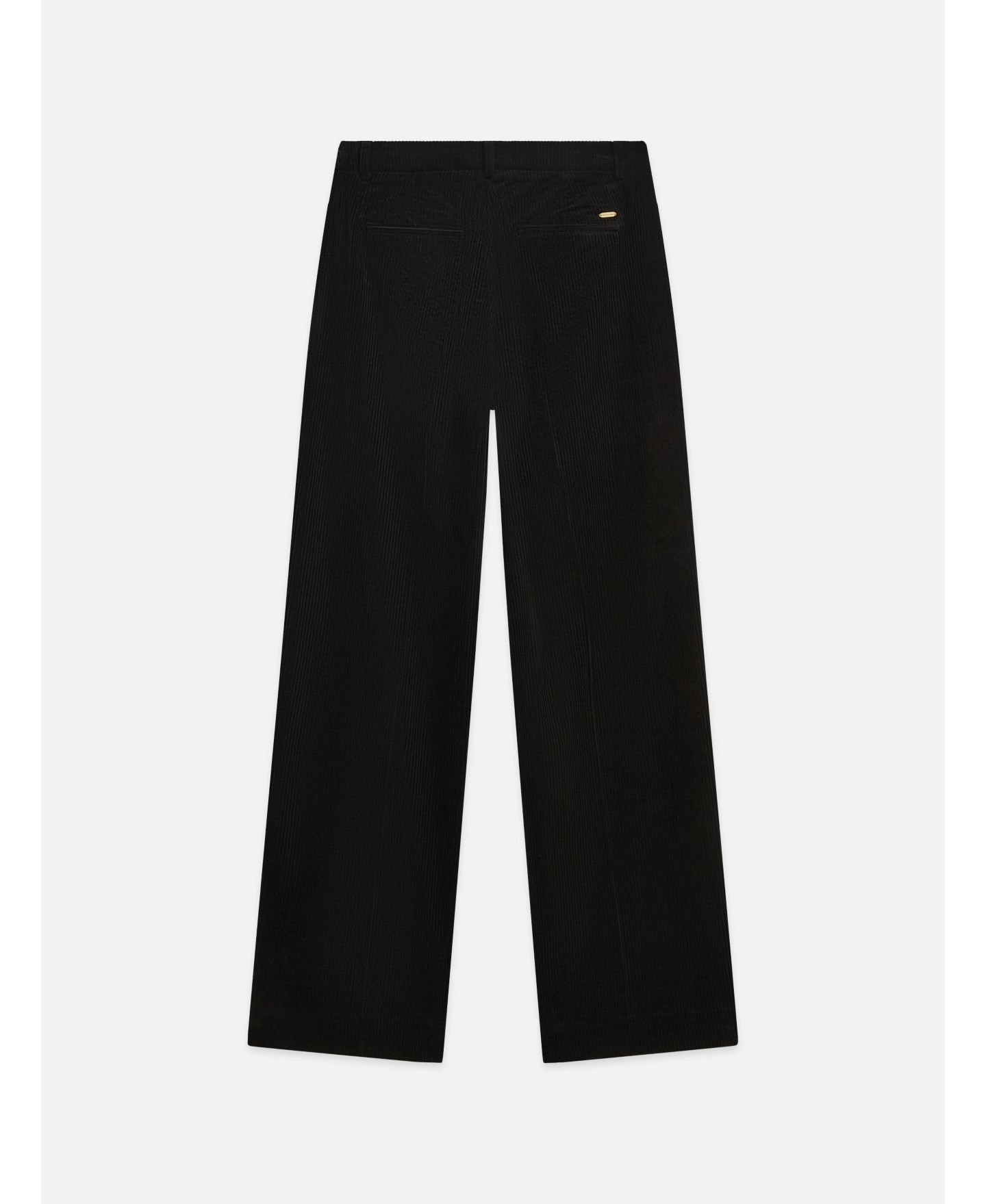 Женские брюки SCOTCH & SODA Cleo High-Rise Wide-Leg Corduroy, 30" Inseam, цвет: Meteorite — фото 5