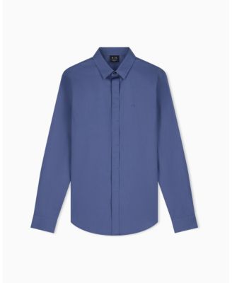 Men's Long Sleeve Solid Slim Fit Shirt