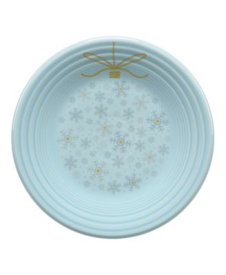 Sky Snowflakes Luncheon Ornament Plate