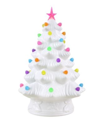 Gumdrop Lights Nostalgic 15" Ceramic Tree