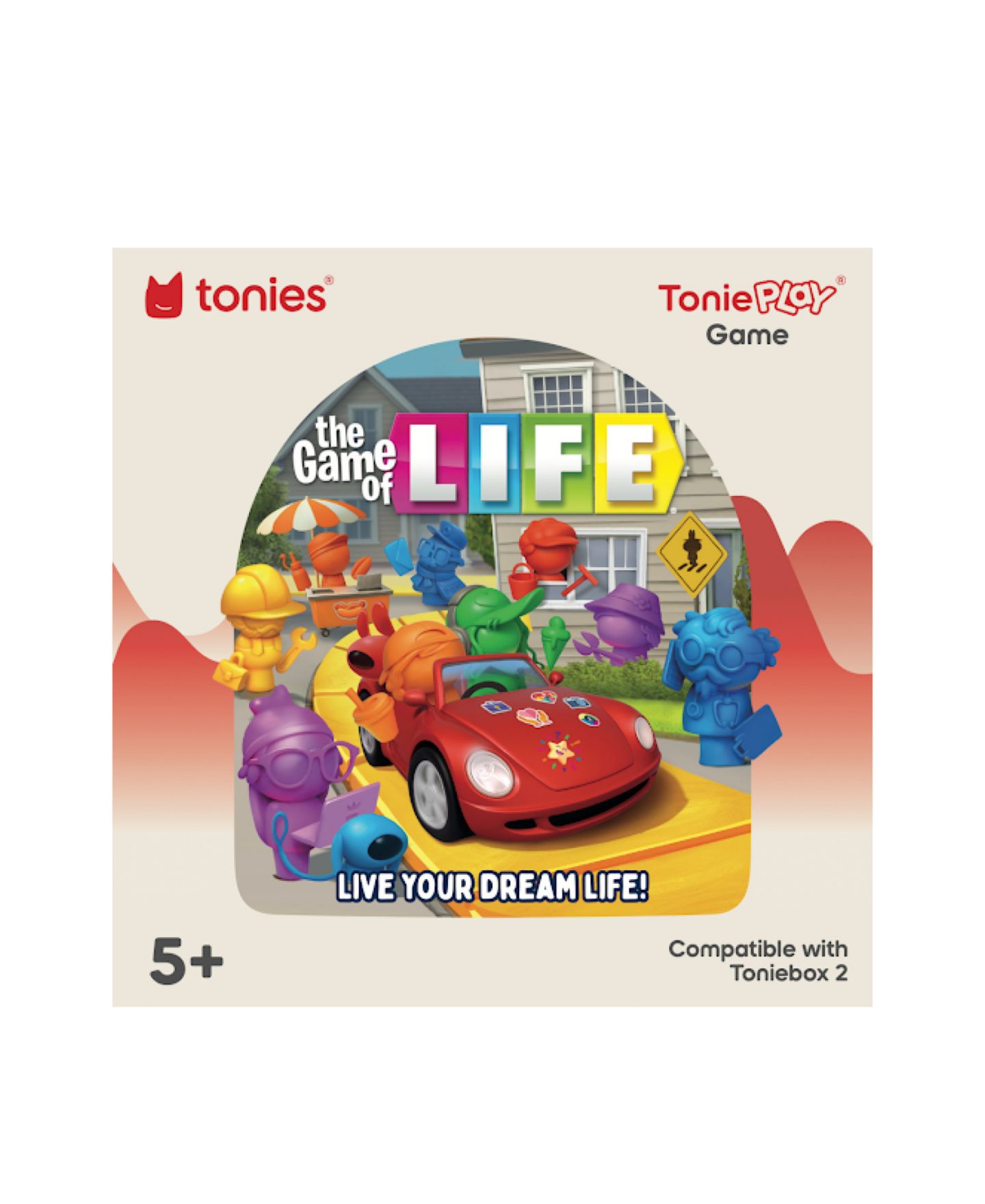 Детская настольная игра Tonies The Game of Life Audio Family Board Game, от 5 лет — фото 5