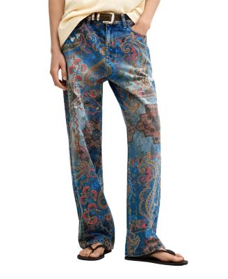 Men's Printed Jeans