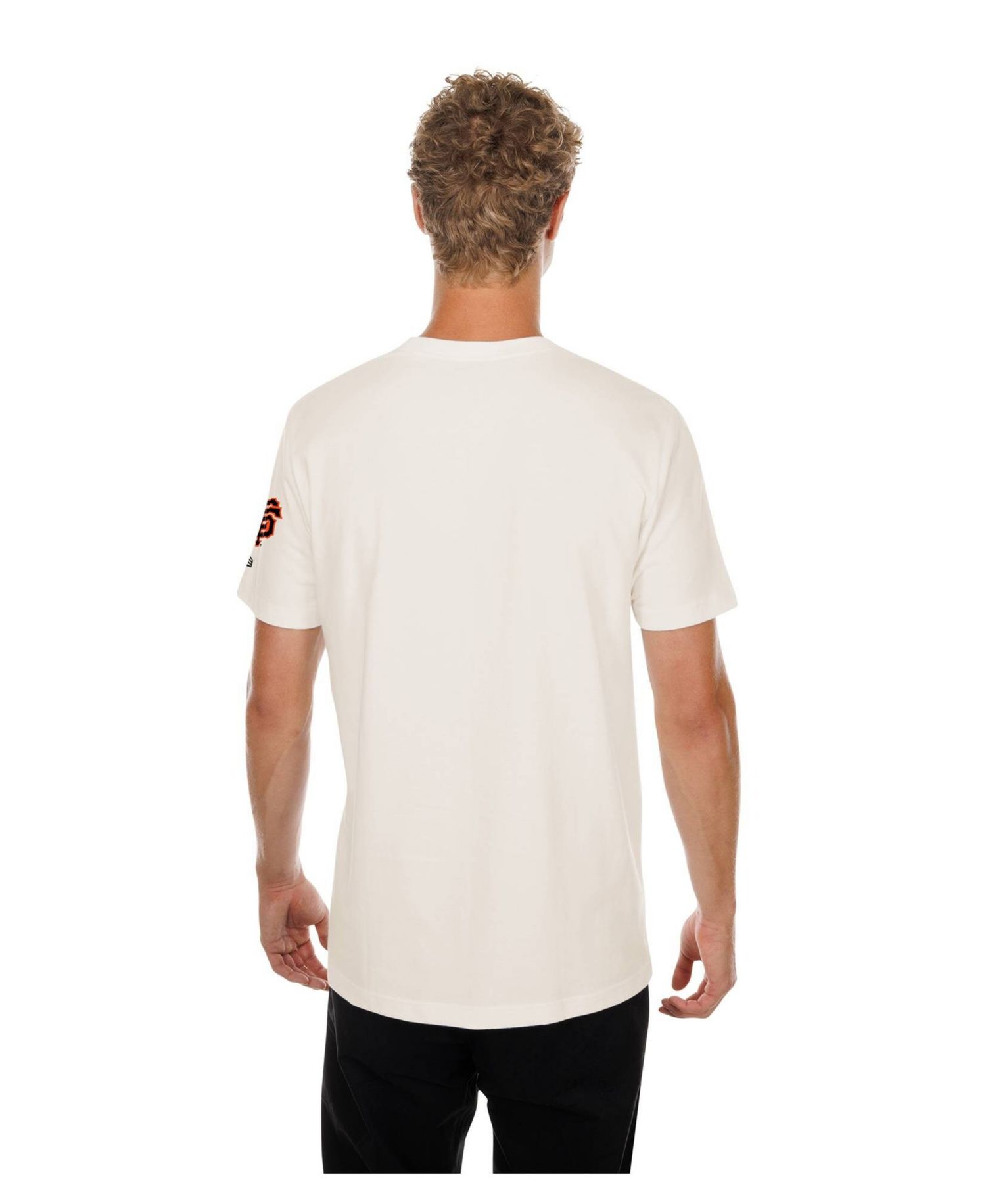 Men's Natural San Francisco Giants Golf Mascot T-Shirt