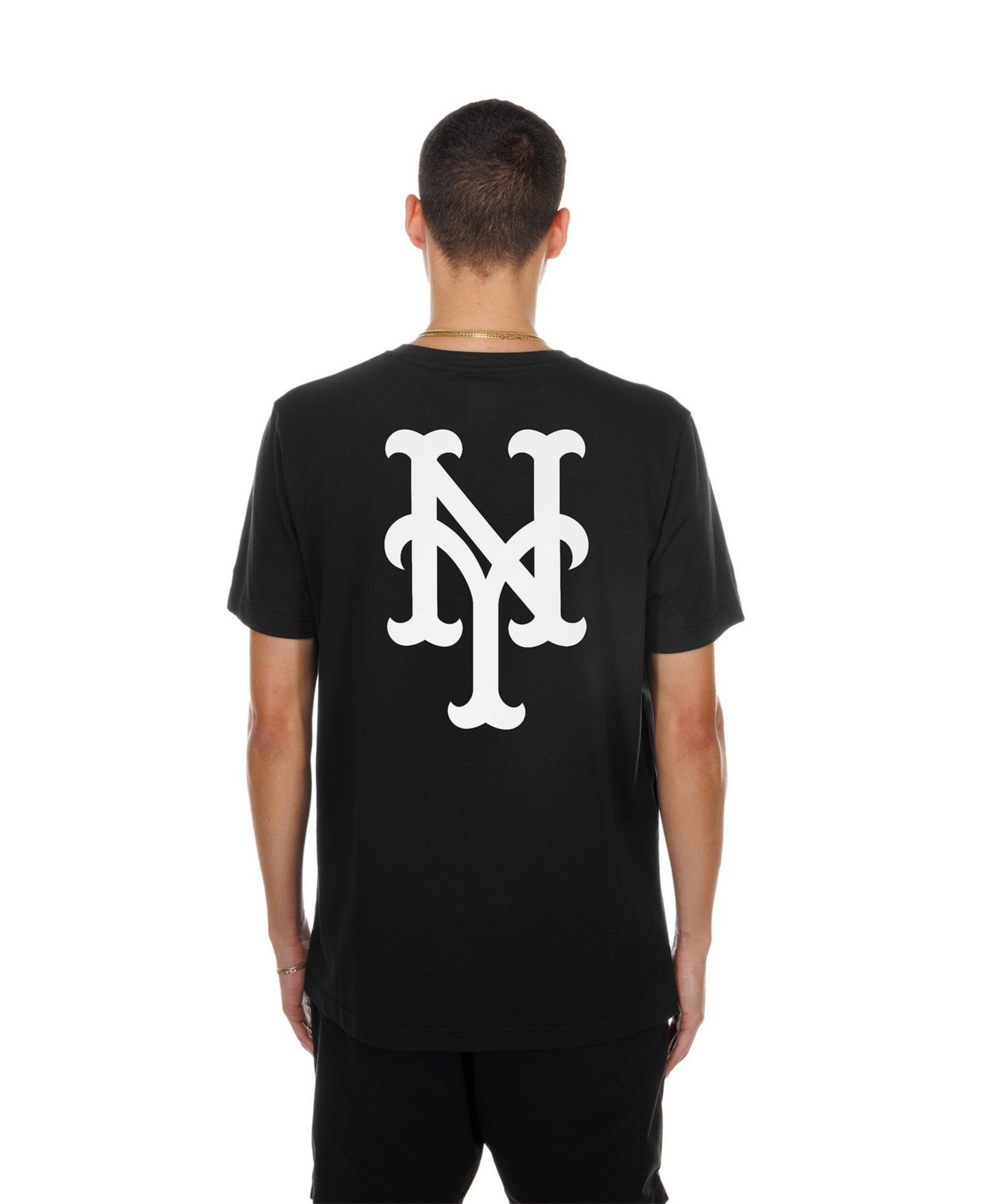Мужская футболка New Era Juan Soto Black New York Mets Oversized Graphic — фото 2