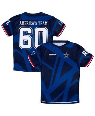 Big Boys and Girls Navy America's Team Fashion Soccer Top