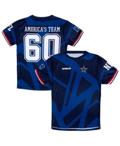 Детский топ Dallas Cowboys Merchandise Navy America's Team Fashion Soccer