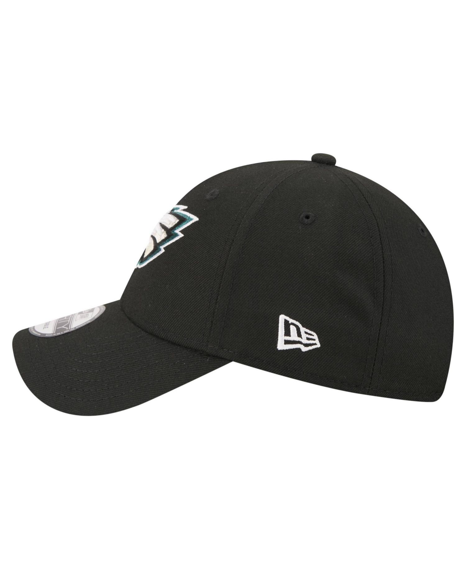 Men's Black Philadelphia Eagles Core Team 9FORTY Adjustable Hat