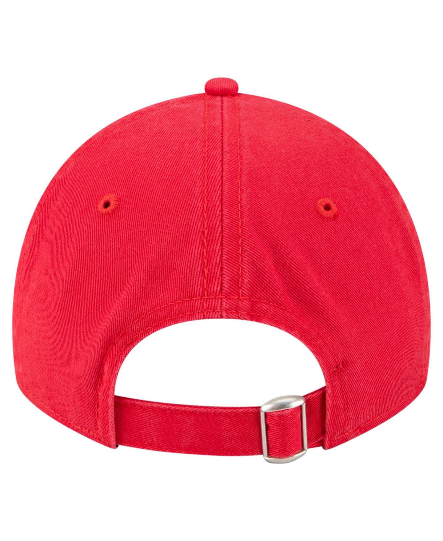 Кепка New Era Red Kansas City Chiefs Cheer 9TWENTY Adjustable Hat для девочек — фото 4