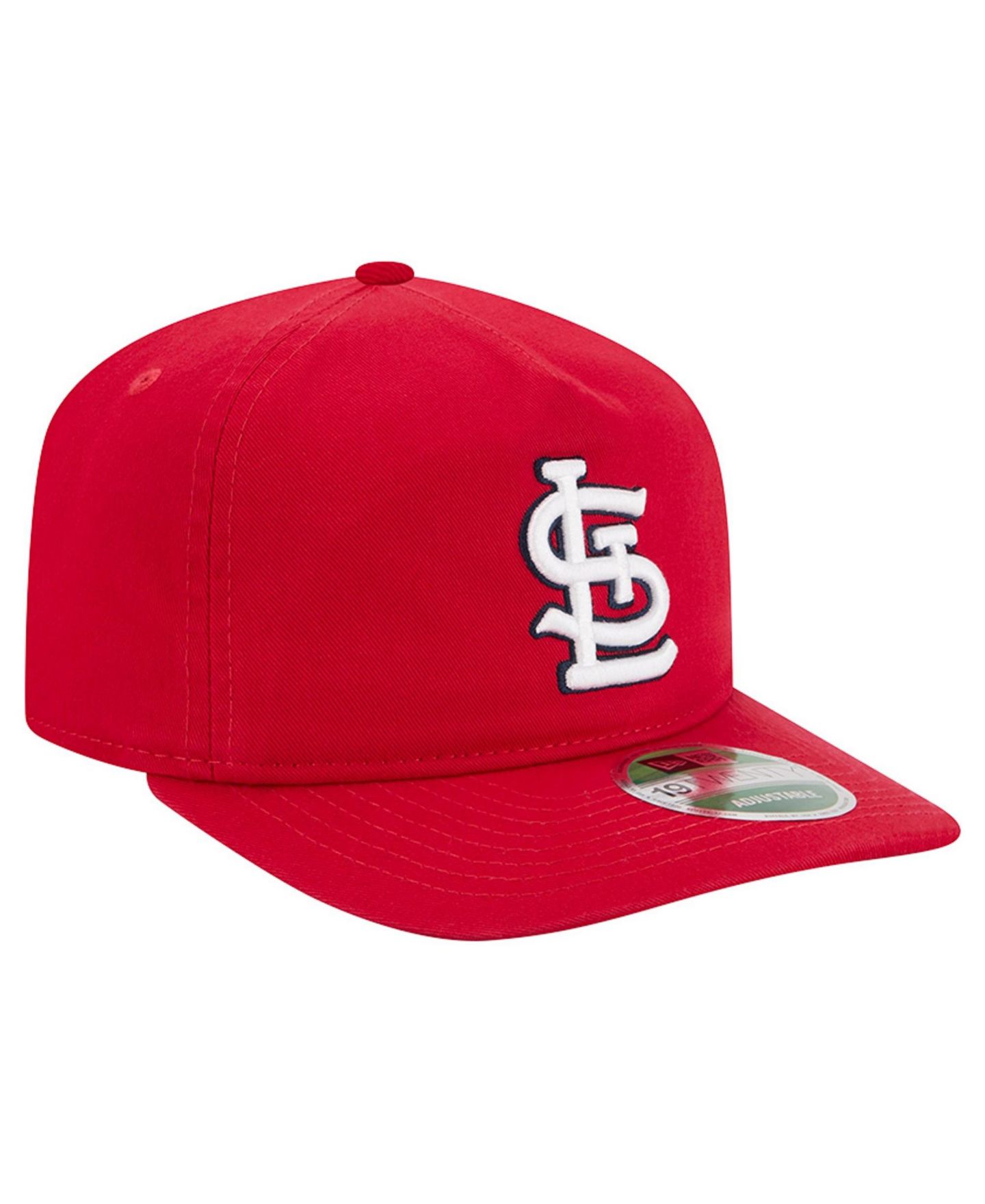 Мужская кепка New Era Red St. Louis Cardinals Team 19TWENTY Adjustable Hat — фото 3