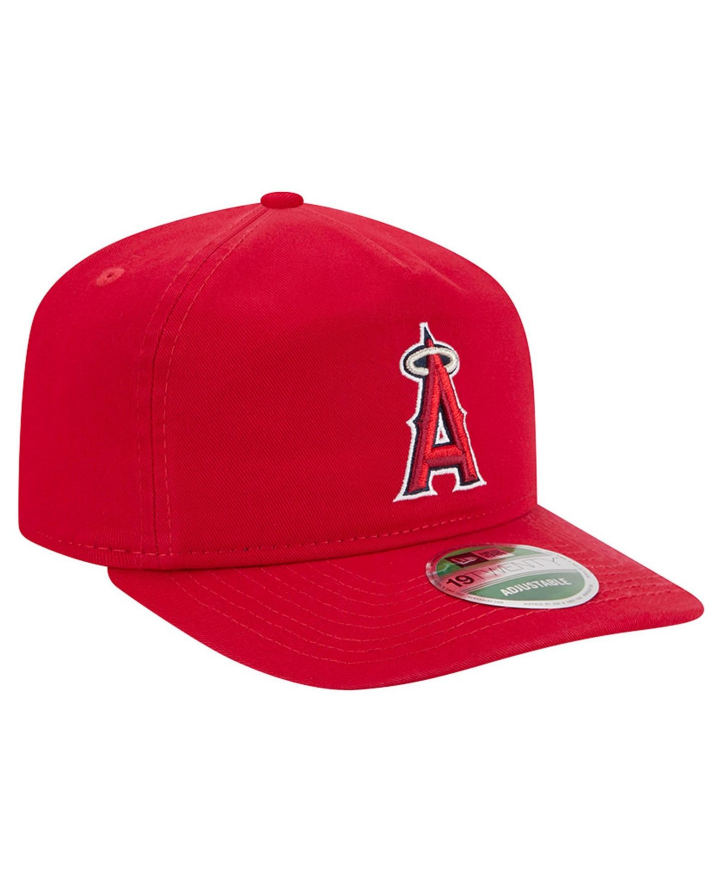 Мужская кепка New Era Red Los Angeles Angels Team 19TWENTY Adjustable Hat — фото 3