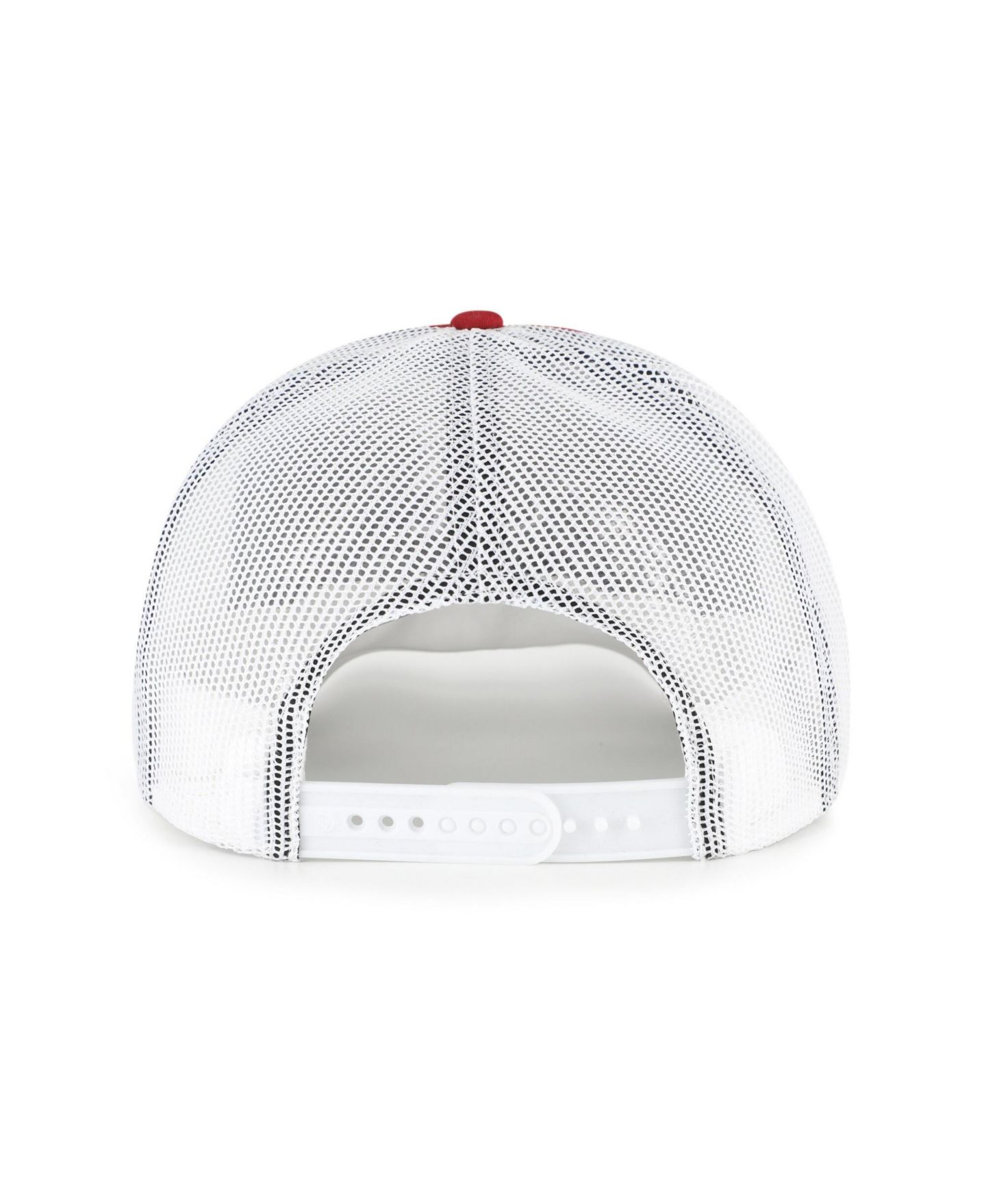 Мужская кепка '47 Brand Crimson/White Alabama Crimson Tide Rally On Hitch Adjustable Hat — фото 3