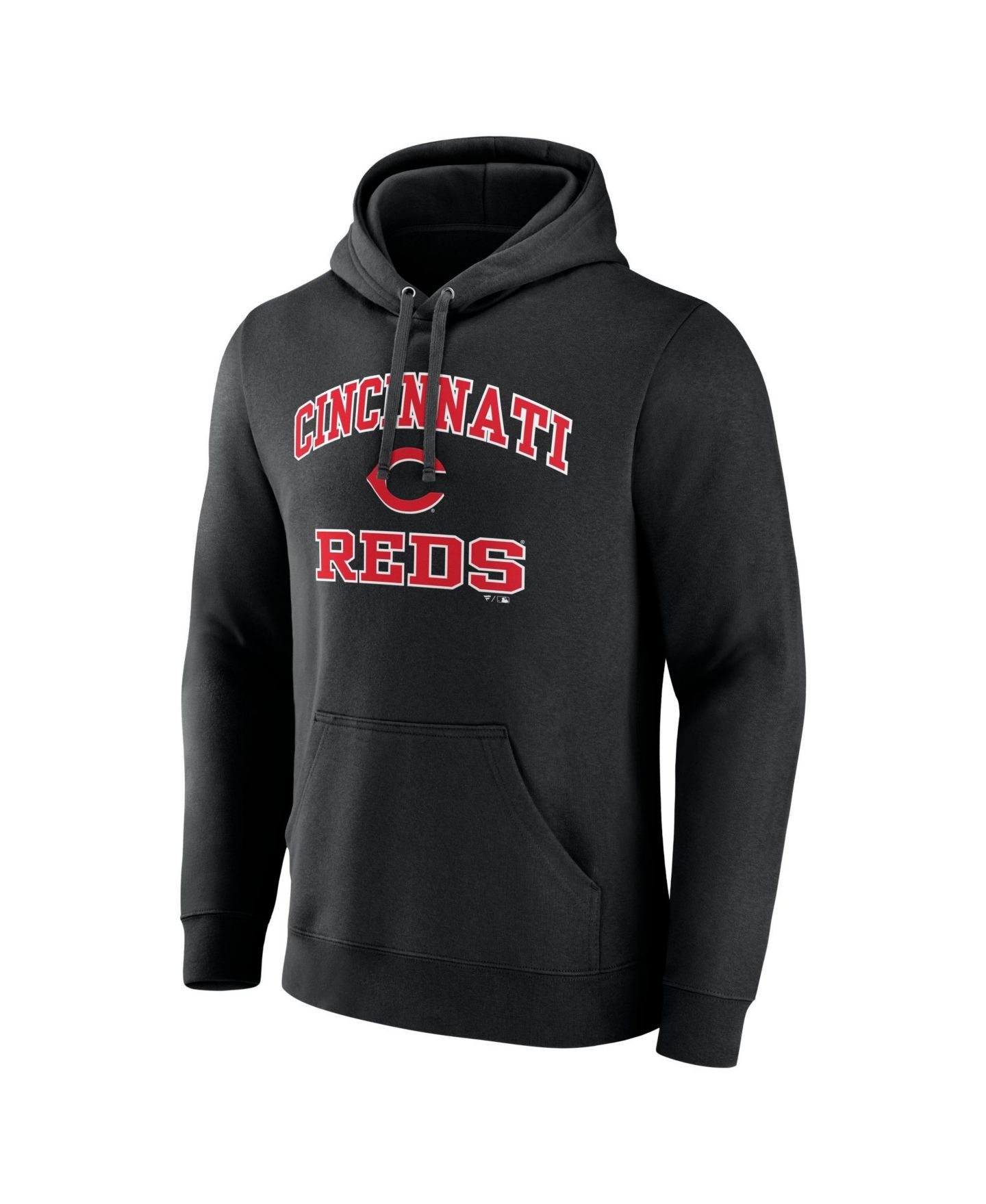 Мужское худи Logo Athletic Black Cincinnati Reds Heart & Soul — фото 2