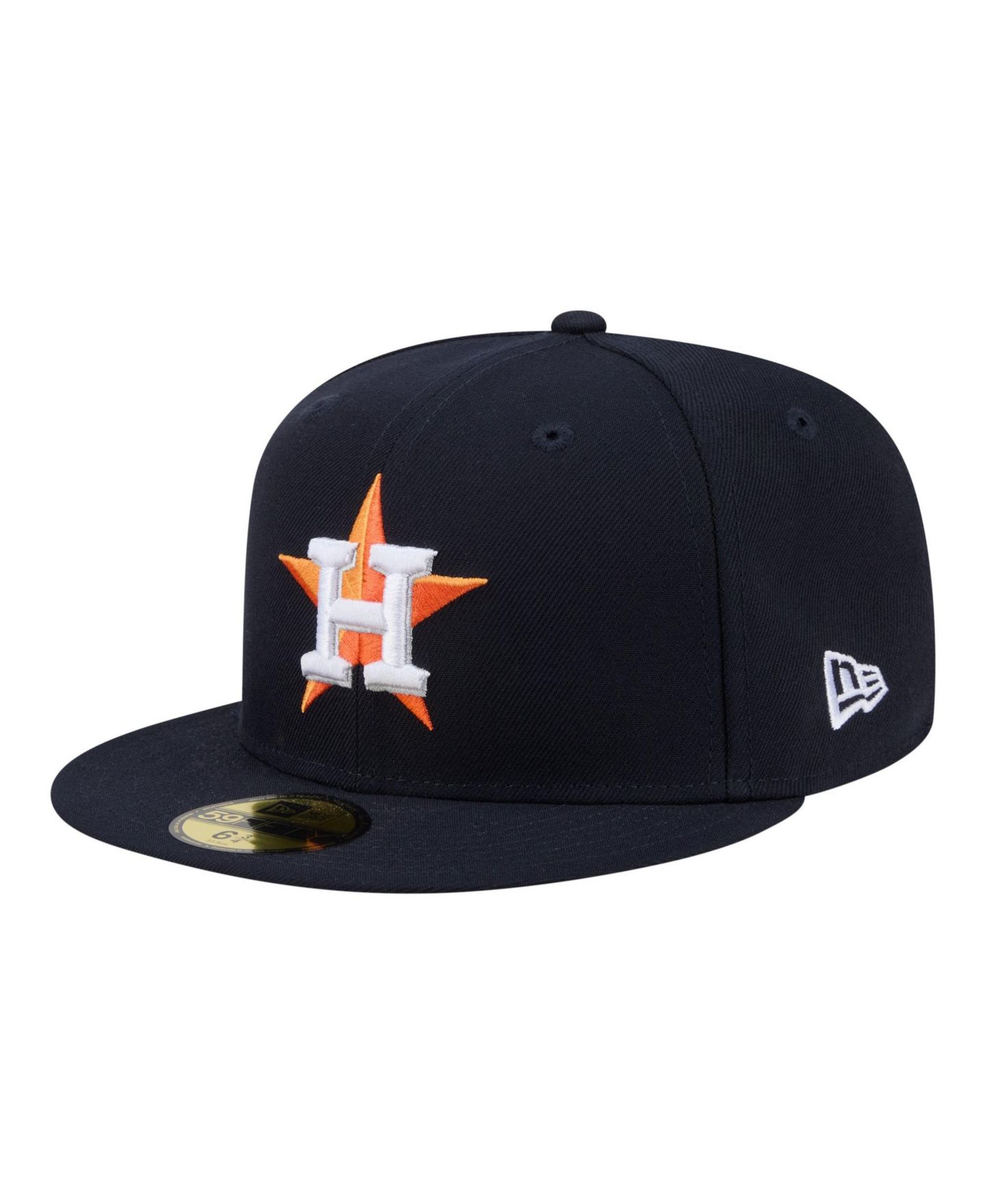 Мужская кепка New Era Navy Houston Astros Hidden Hit 59FIFTY Fitted Hat — фото 3