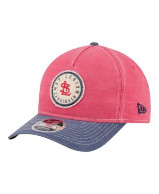 Men's Red/Navy St. Louis Cardinals Felt M-Crown 9FORTY Adjustable Hat