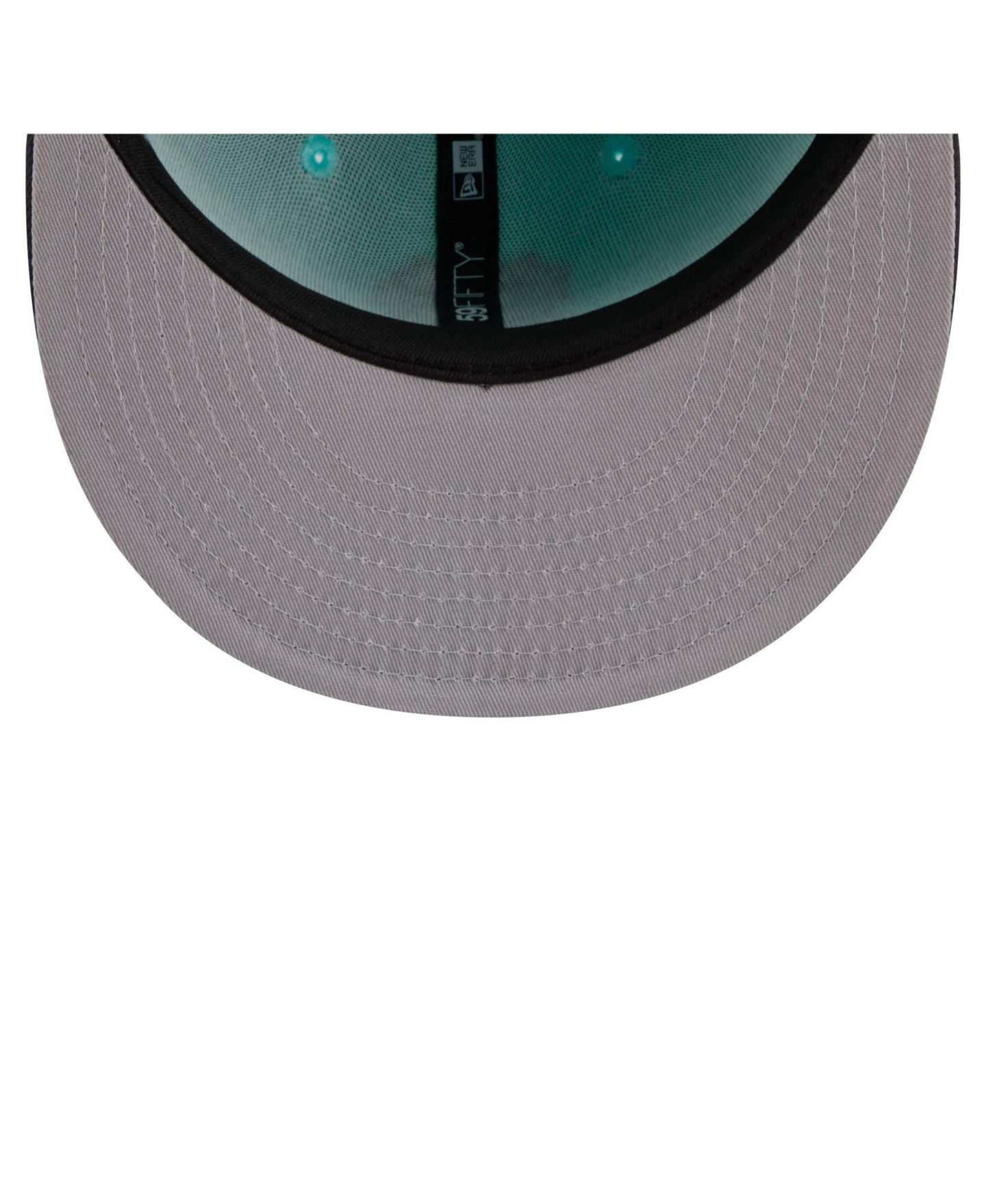 Мужские головные уборы New Era Turquoise/Charcoal San Francisco Giants Two-Tone Color Pack 59FIFTY Fitted Hat — фото 5