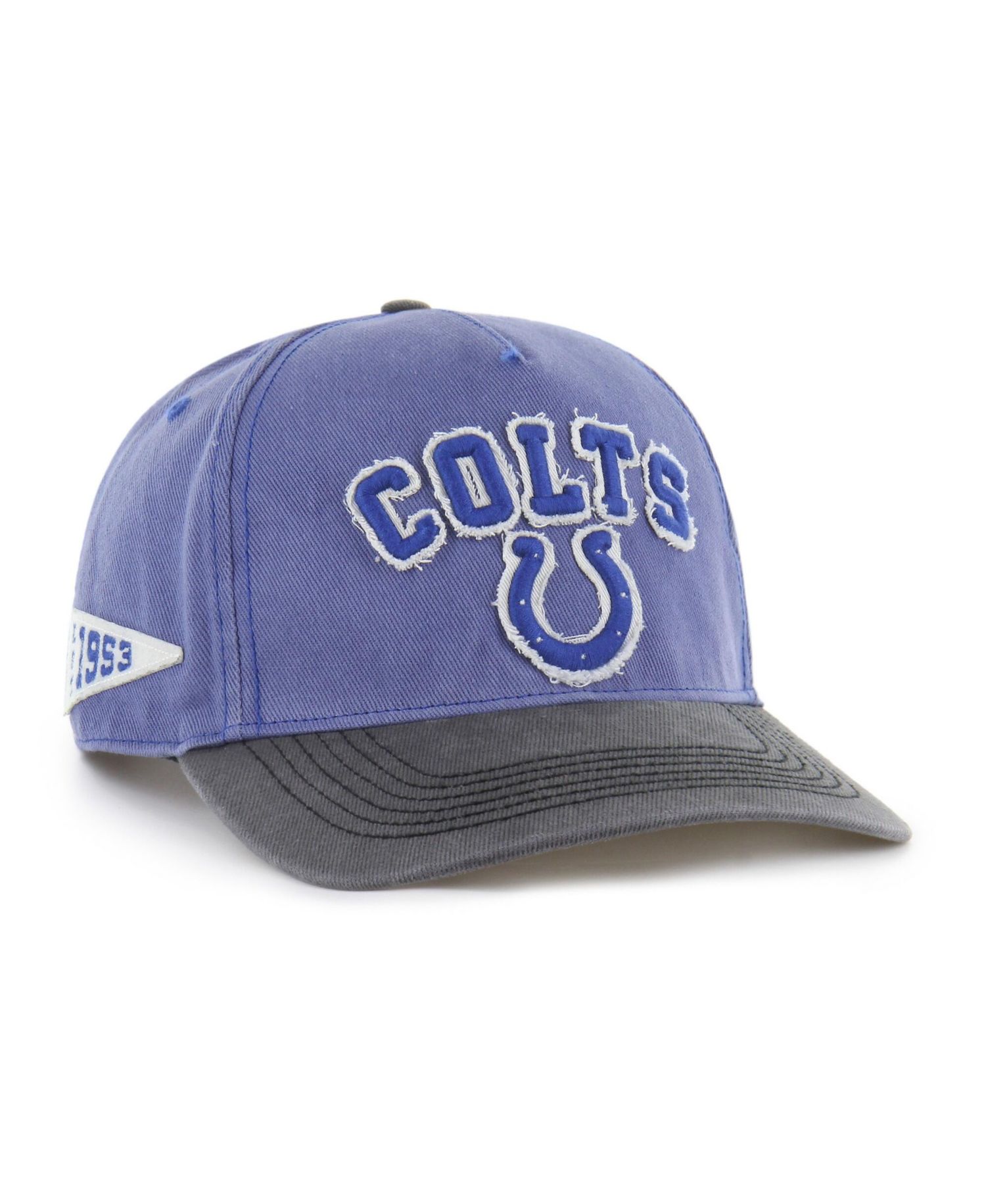 Men's Royal Indianapolis Colts Calderwood Well Worn Hitch Adjustable Hat