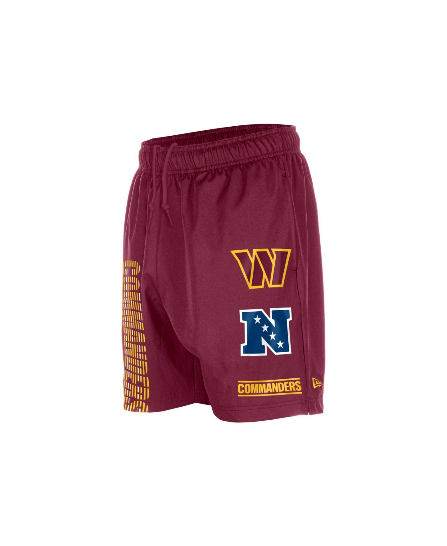 Мужские шорты New Era Burgundy Washington Commanders Match — фото 3
