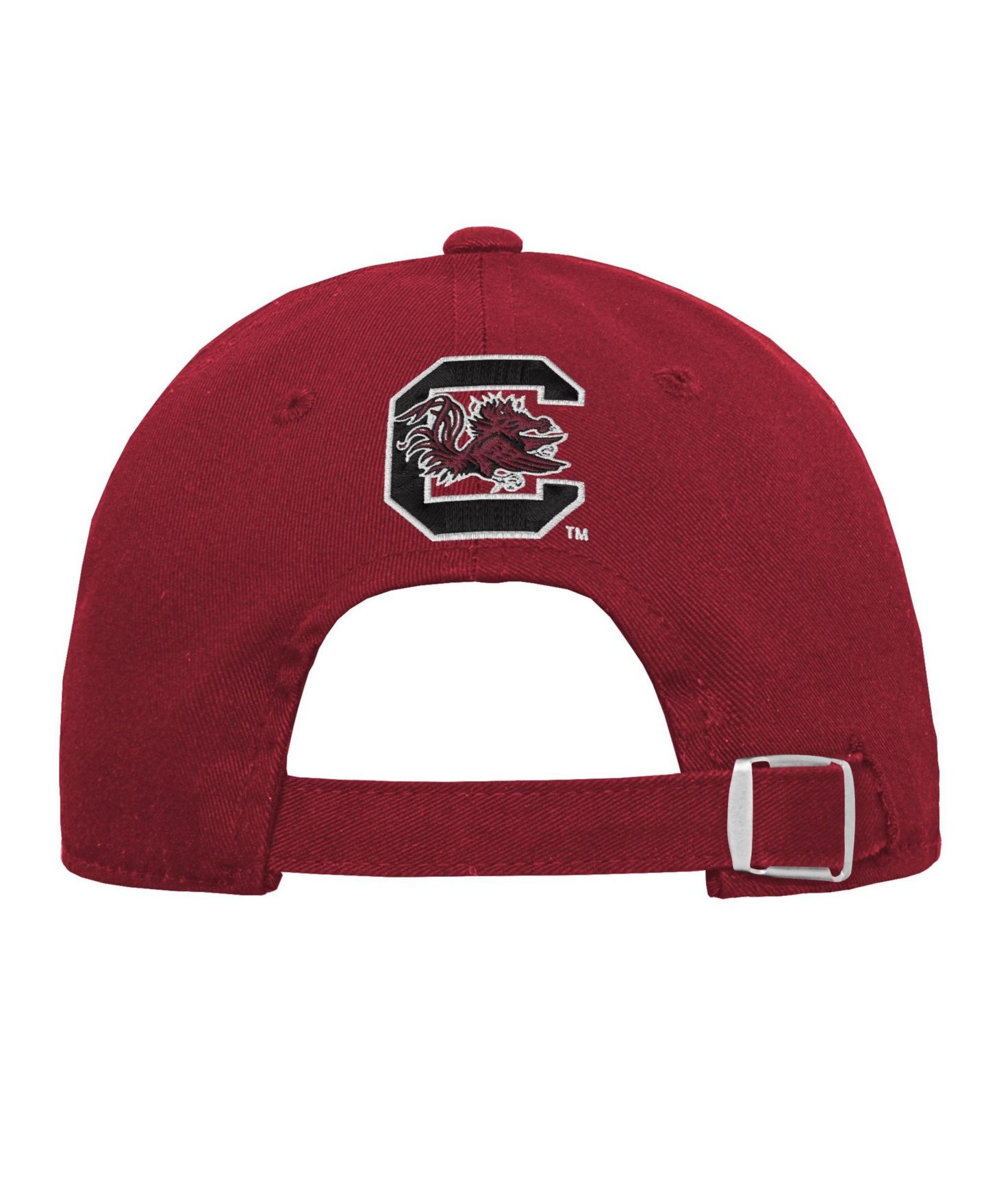 Детская кепка Outerstuff Garnet/Black South Carolina Gamecocks Dad Unstructured Adjustable Hat — фото 3