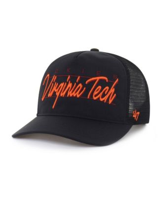 Men's and Women's Black Virginia Tech Hokies brr&deg; Condor Mesh Hitch Adjustable Hat