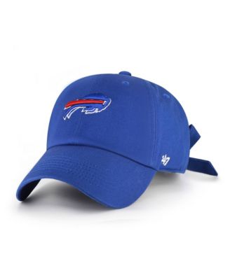 Women's Royal Buffalo Bills Bow Back Clean Up Adjustable Hat
