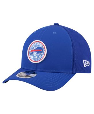 Men's Royal Buffalo Bills Floral 9FORTY M-Crown Trucker Adjustable Hat