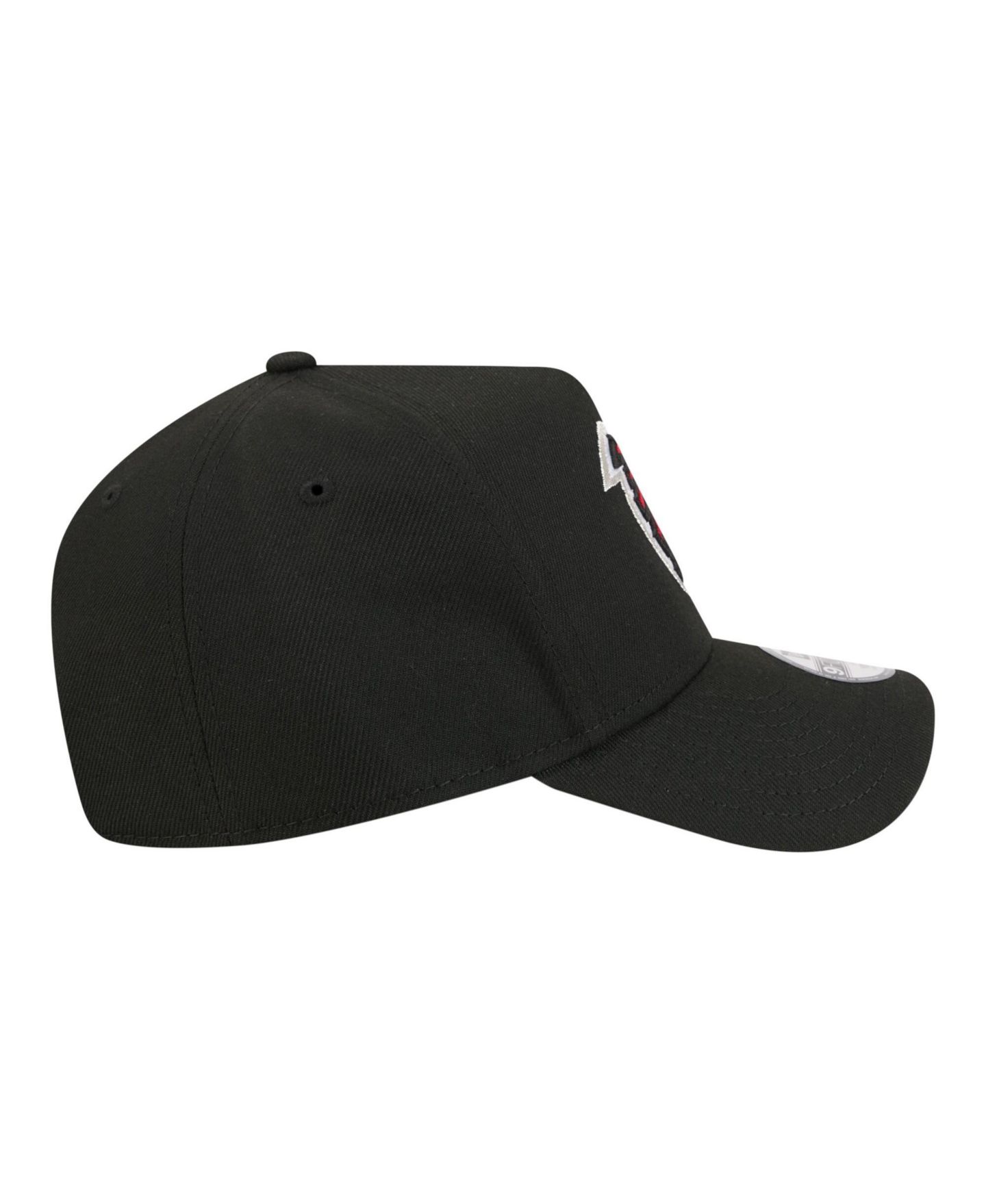 Детская кепка New Era Black Atlanta Falcons 9FORTY A-Frame Adjustable Hat — фото 7