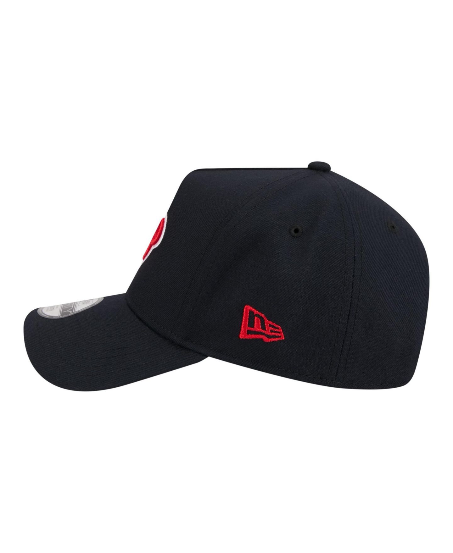 Детская кепка New Era Navy Houston Texans 9FORTY A-Frame Adjustable Hat — фото 6