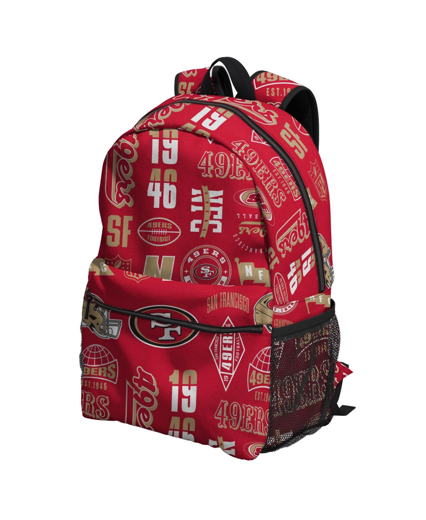 Сумки Outerstuff San Francisco 49ers Backpack and Lunchbox Set — фото 2