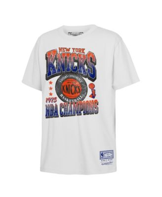 Big Boys and Girls White New York Knicks City Of Champions T-Shirt