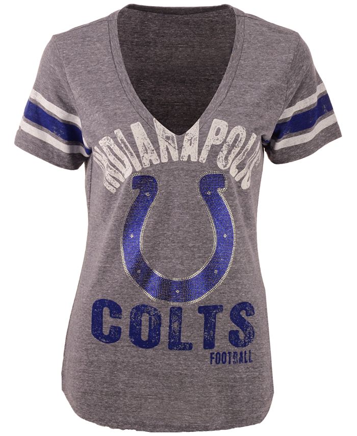 G III Sports Women s Indianapolis Colts Any Sunday Rhinestone T
