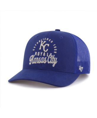 47 Brand Men's Royal Kansas City Royals Pitstop Trucker Adjustable Hat