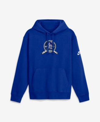 Men's Royal Dallas Cowboys Short Pass Rewind Club Fleece Hoodie