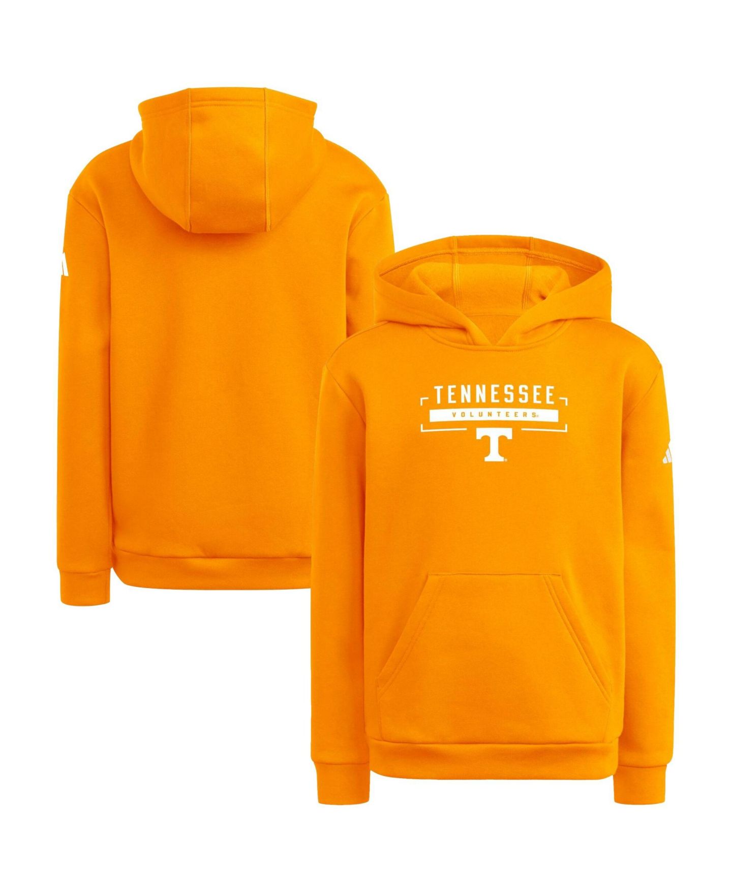Детское худи adidas Tennessee Orange Tennessee Volunteers Wordmark — фото 1