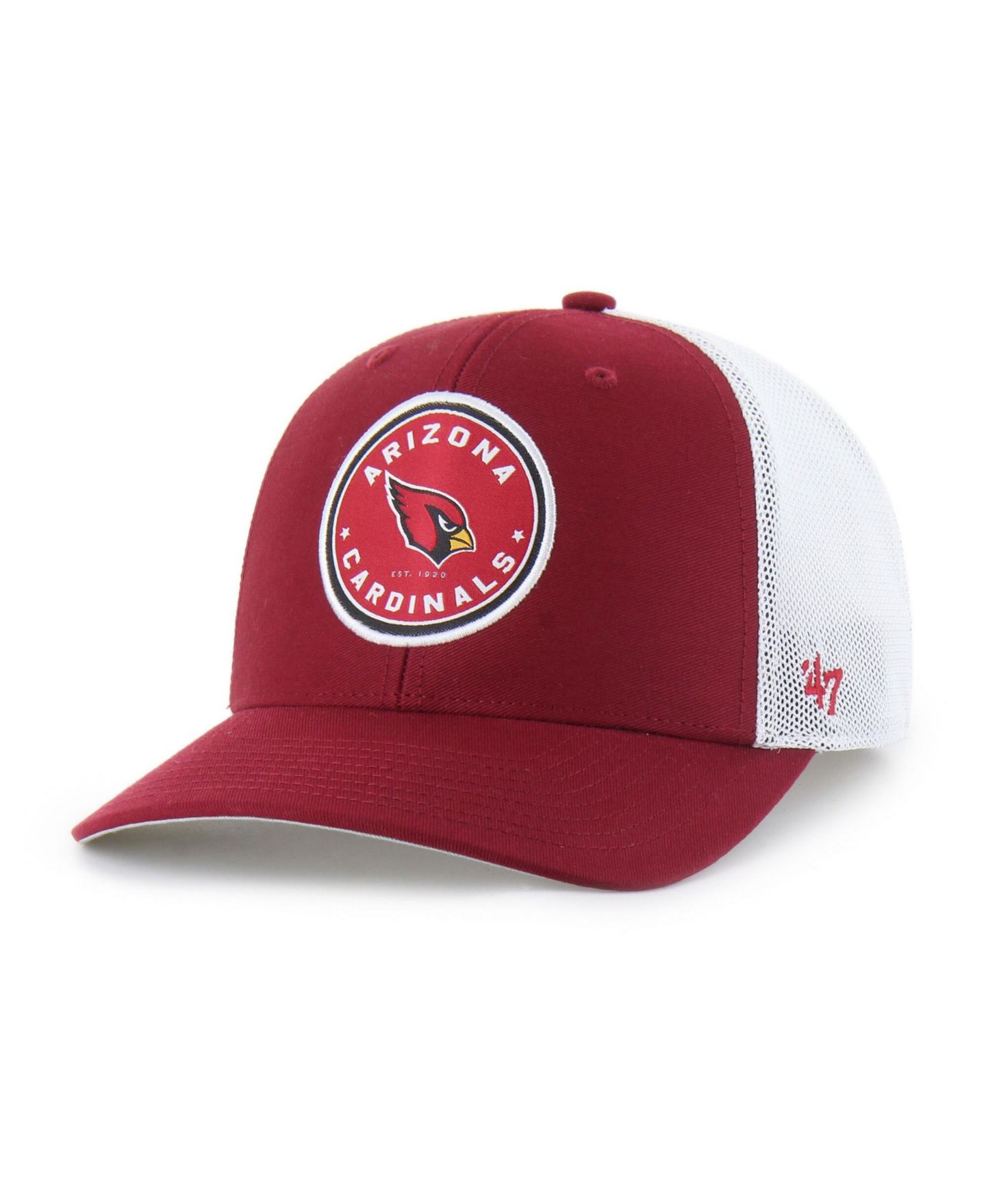 Мужская кепка '47 Brand Cardinal Arizona Cardinals Disclose Trophy Flex Hat — фото 1