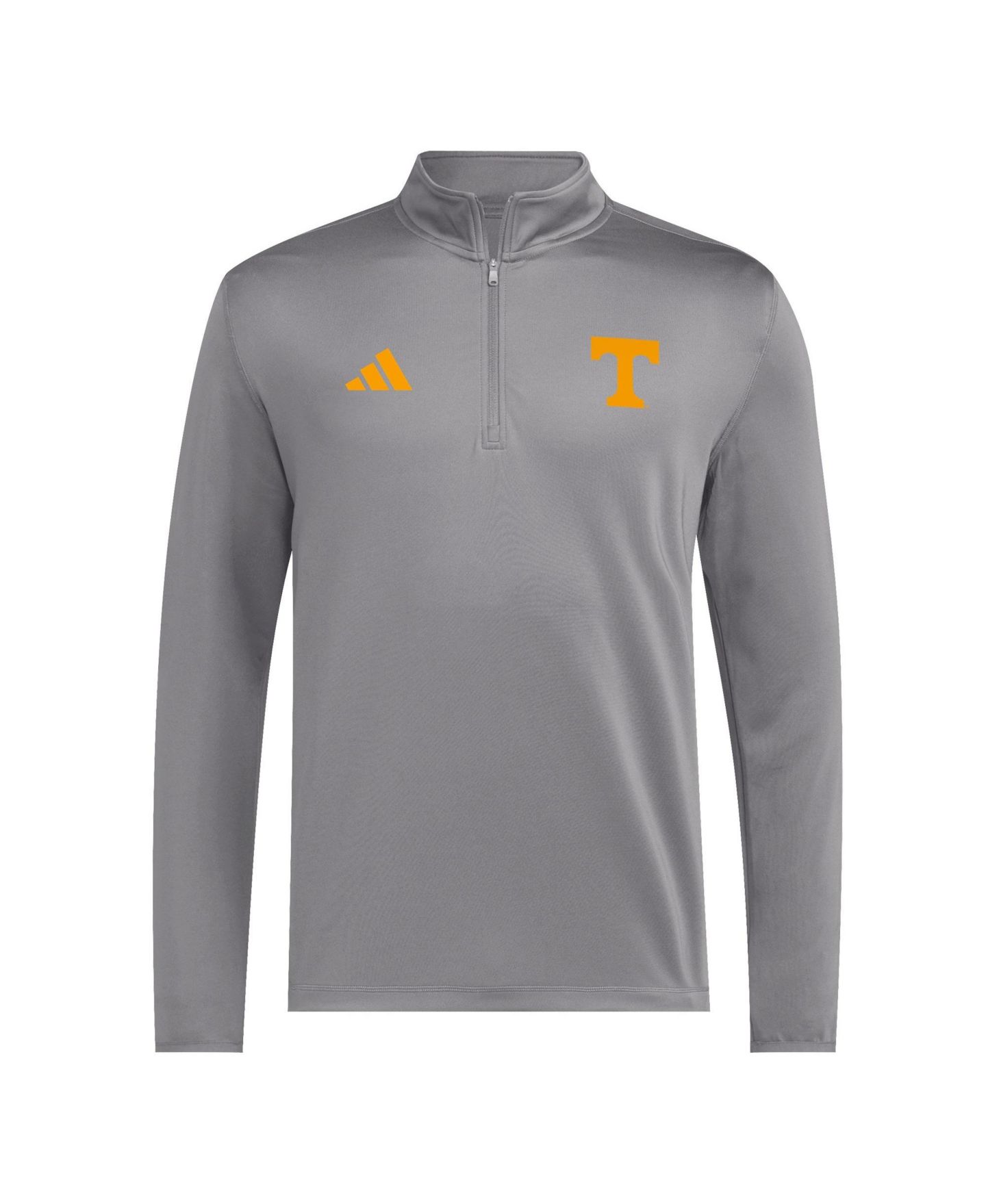 Мужской свитер adidas Gray Tennessee Volunteers 2026 Sideline Ultimate 365 Woven Quarter-Zip Pullover — фото 2