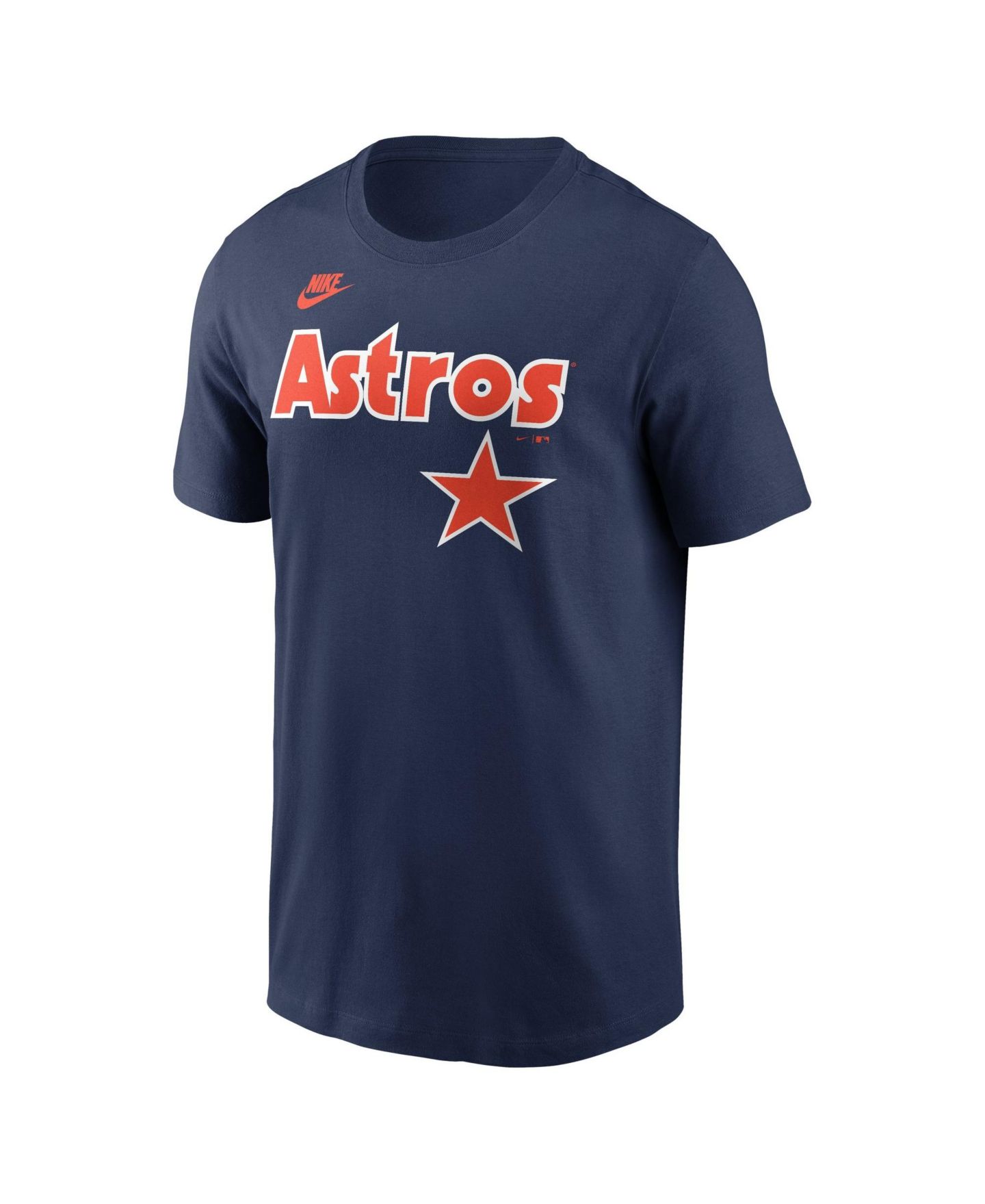 Мужская футболка Nike Craig Biggio Navy Houston Astros Cooperstown Collection Name & Number — фото 2