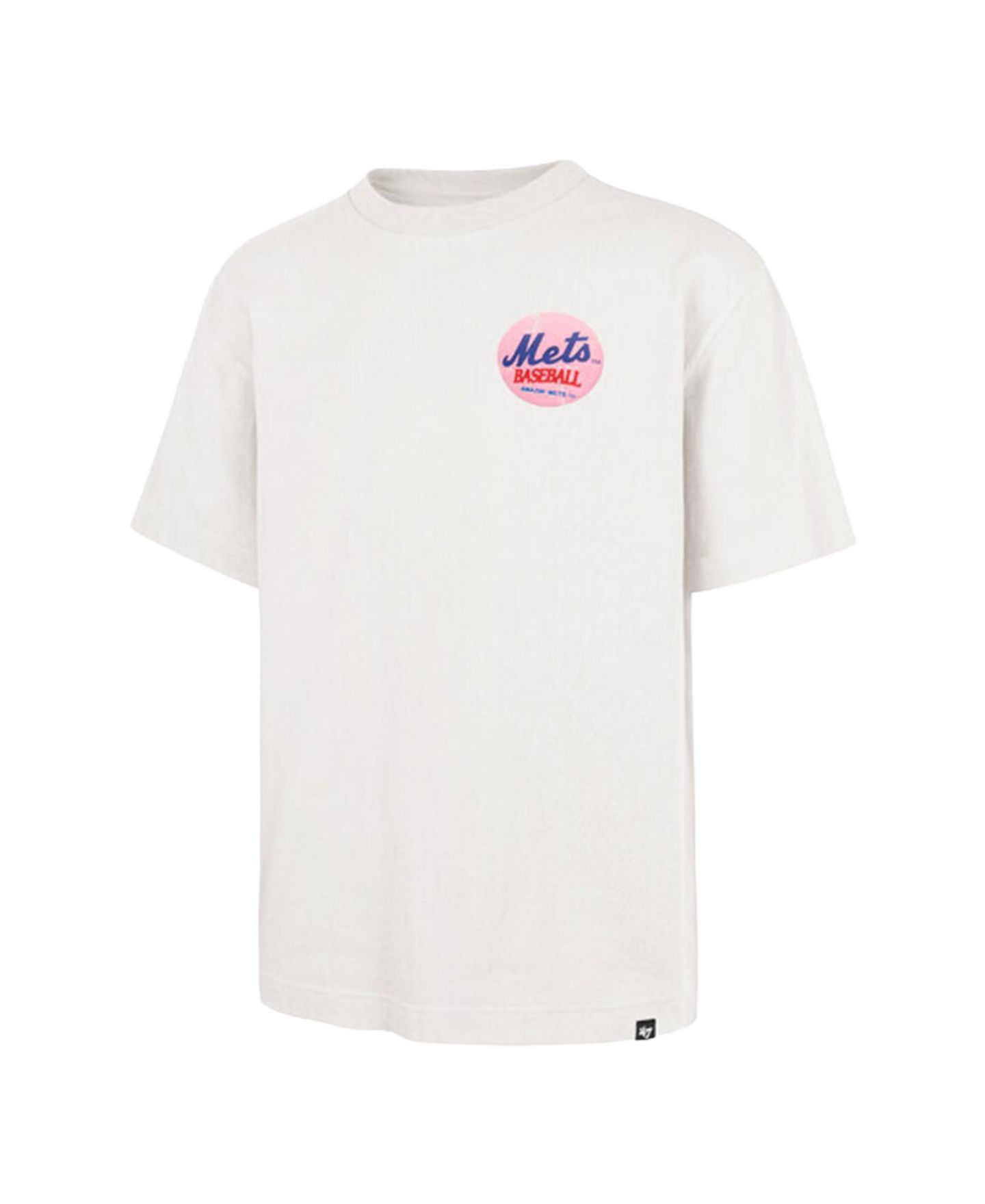 Футболка '47 Brand Cream New York Mets Turnpike Chuck Foundation — фото 2