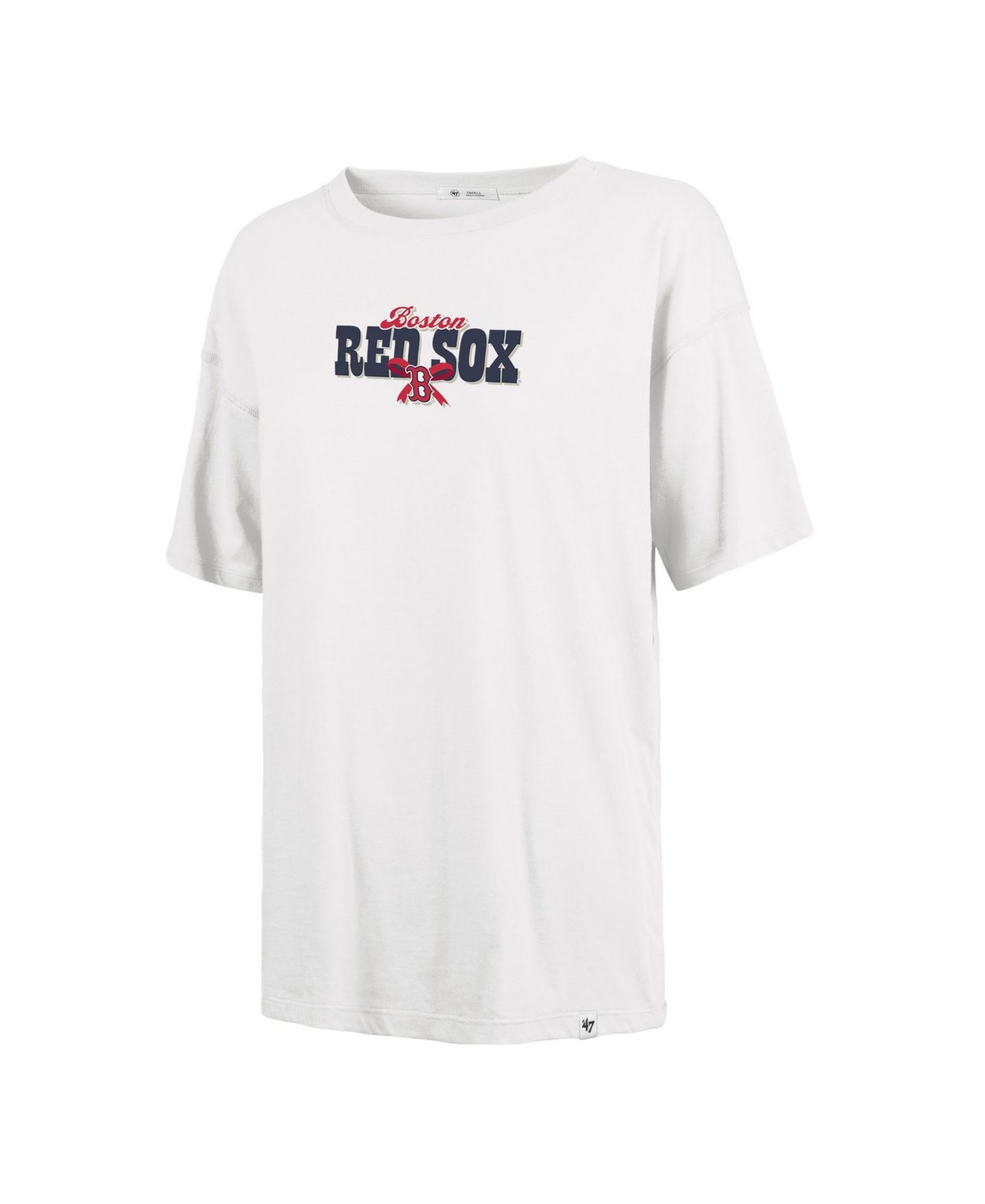 Женская футболка '47 Brand Boston Red Sox Bow Banner Sadie — фото 2