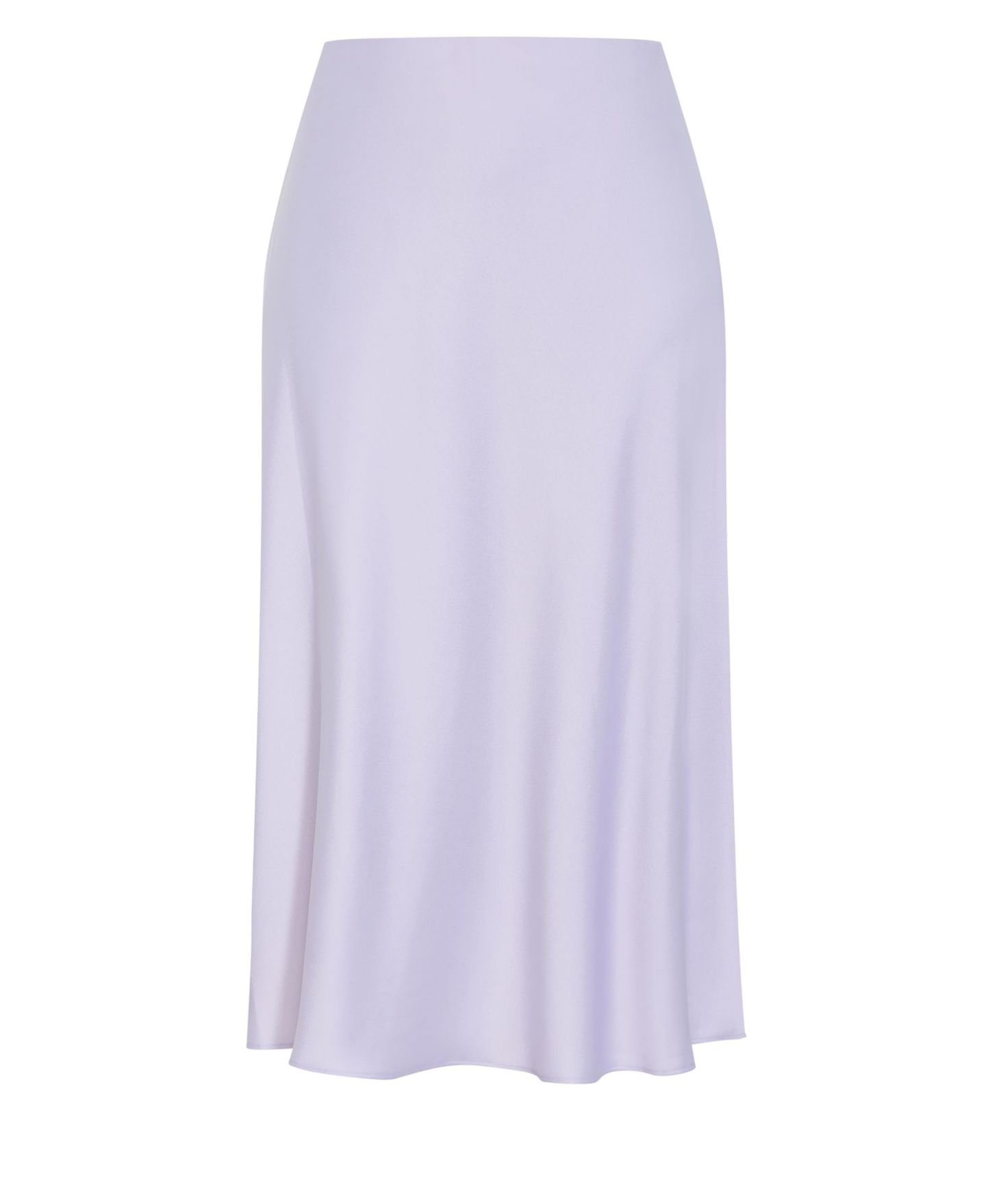 Женская юбка CITY CHIC Miranda Satin Midi, цвет: Сиреневый — фото 4
