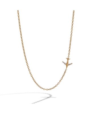 Airplane Inline Necklace