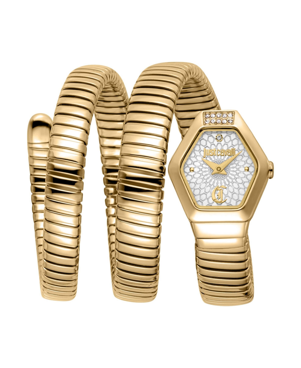 Just Cavalli Women's Romina Quartz Ip Stainless Steel Bracelet Watch