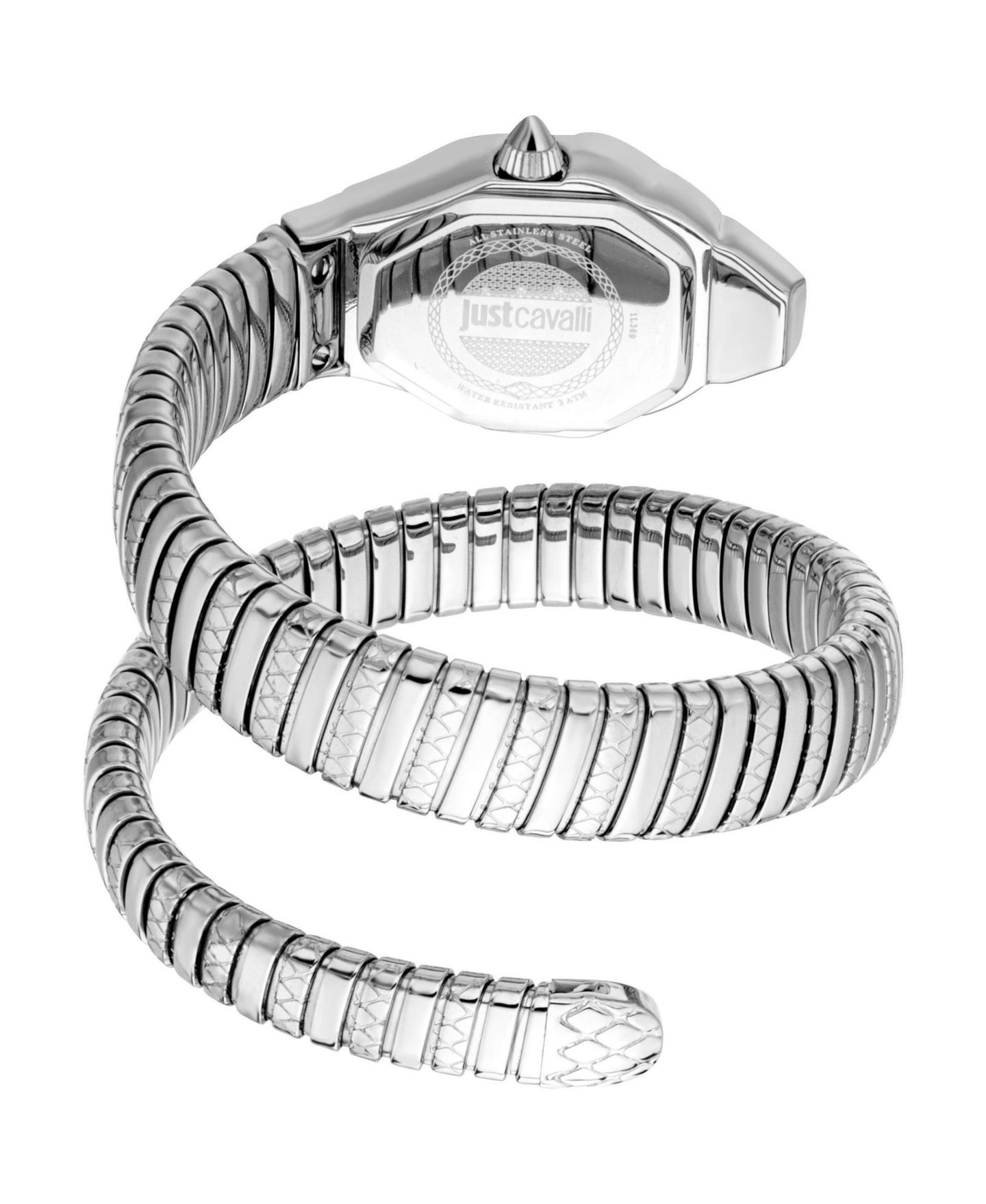 Женские часы Just Cavalli Aria Quartz Stainless Steel Bracelet Watch, цвет: Серебряный — фото 2