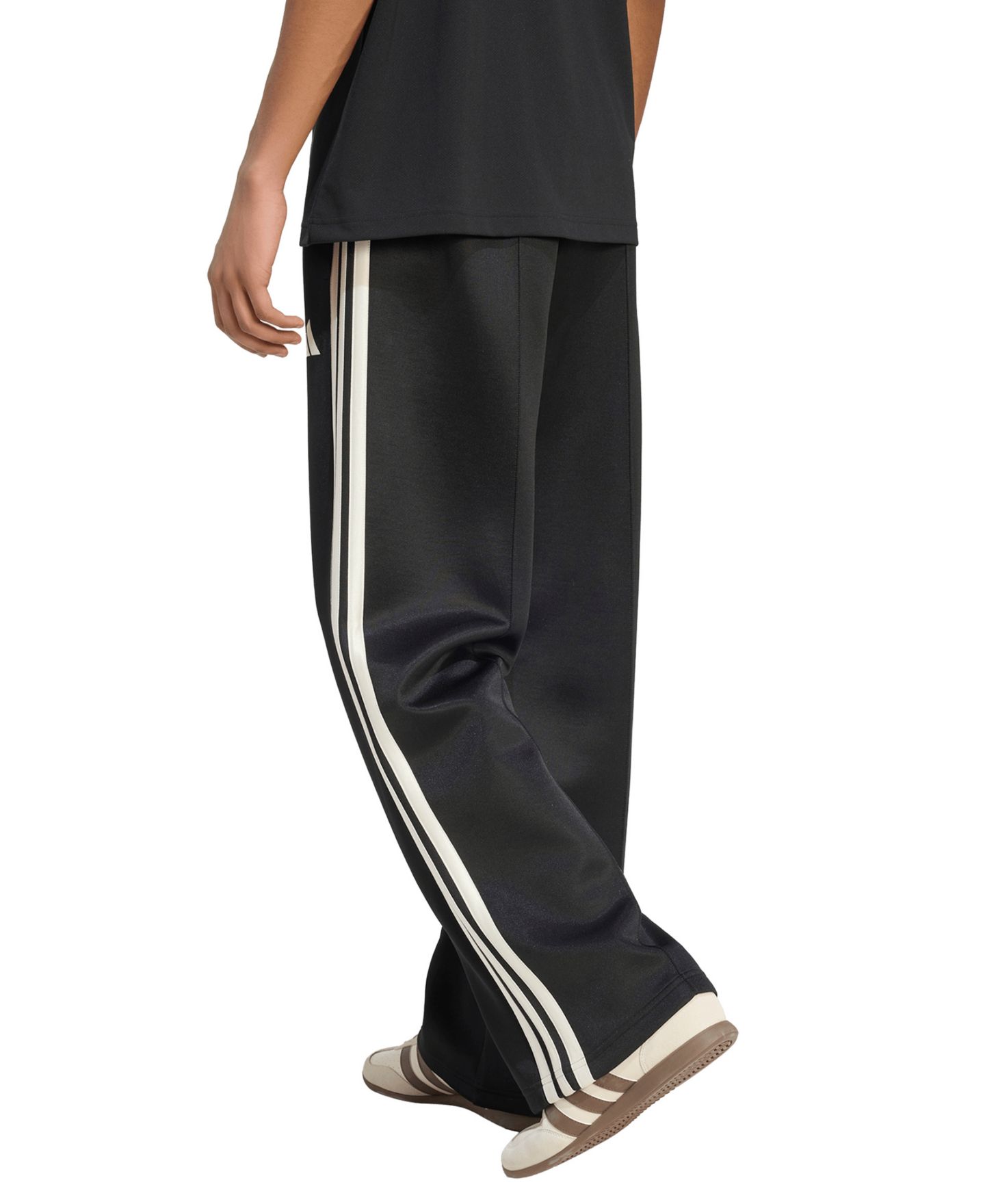Мужские брюки adidas Stadium Loose Open Hem Drawcord, цвет: Чёрный — фото 4