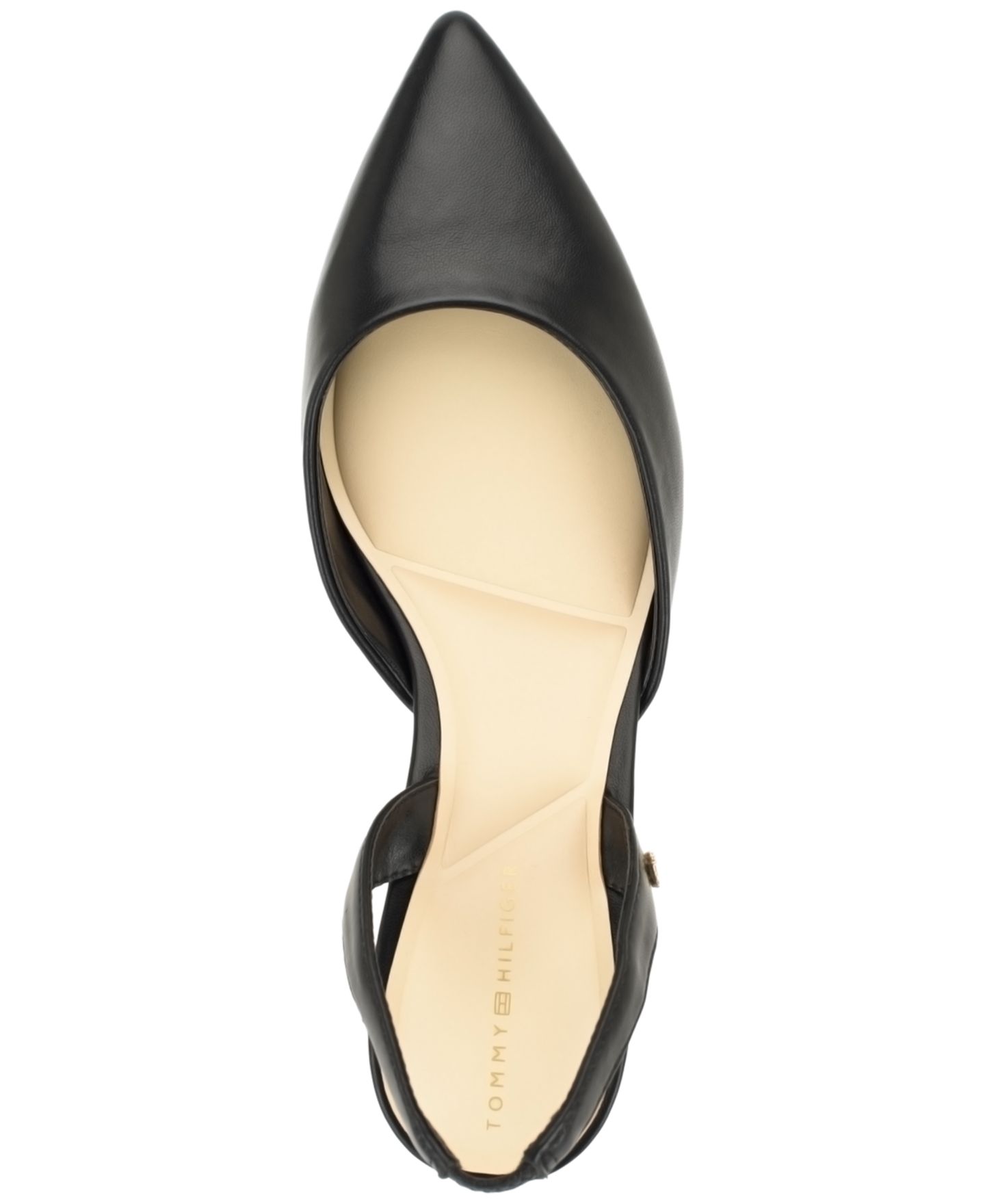 Женские туфли Tommy Hilfiger Tanna Kitten Heel Slingback Dress Pumps, цвет: Чёрный — фото 4