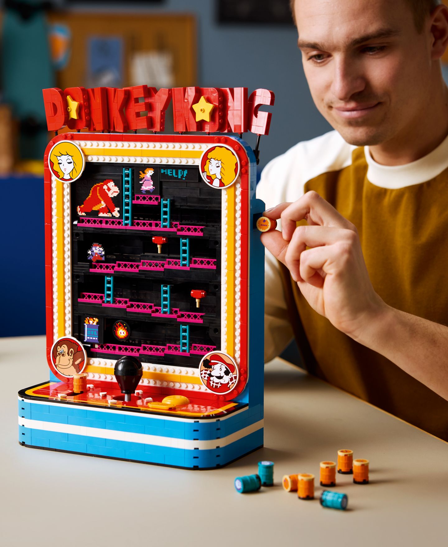 Детский конструктор LEGO® Super Mario Donkey Kong Arcade 72051 1371-Piece Building Set Ages 18+ — фото 6